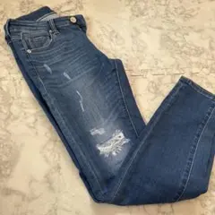 AMERICAN HOLIC スキニーデニム ダークブルー