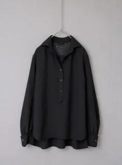 MB シルキードレープシャツ ブラック Lサイズ - メルカリ
