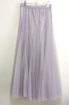 新品未使用※ツレありロングチュールスカート　MISCH MASCHサイズ38 M