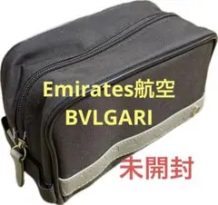 未開封★エミレーツ航空　ビジネスクラス　アメニティポーチ BVLGARIブルガリ