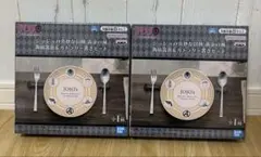 ジョジョの奇妙な冒険 黄金の風 陶磁器皿＆カトラリー置きセット 2個セット