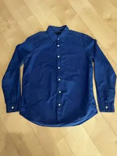 United Arrows プレーン 無地シャツ ブルー Mサイズ