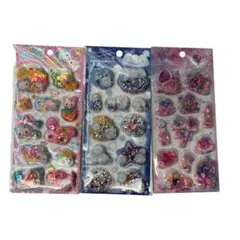 ゴ*マ様 【限定価格早い者勝ち‼️】 スパンコールパーティー シール ぷくぷく