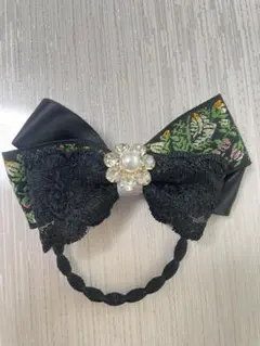 インド調リボンゴージャスヘアゴム 1