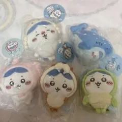 ちいかわ　ハチワレ　水族館　ぬいぐるみ　マスコット　キーホルダー　セット　まとめ