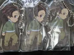 3個セット 鬼滅の刃 キメツ学園 炭治郎 アクリルキーホルダー アクリルチャーム