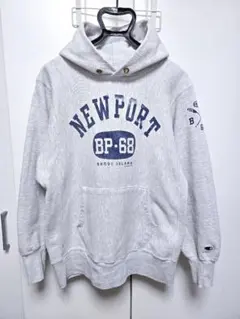 90s アメリカ製 チャンピオン リバースウィーブ パーカー L グレー 杢