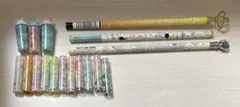 鉛筆 3本 キャップ すみっコぐらし 14個 セット
