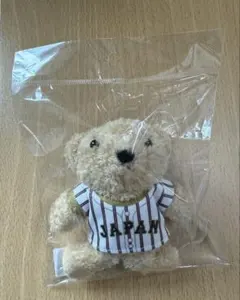 新品未開封】2026 WBC ユニフォームベアキーチェーン（ビジター
