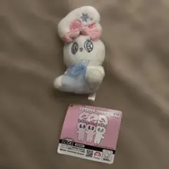 エスターバニー　スノーリボンマスコット　ホワイト