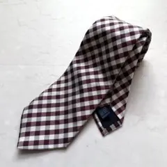 Maker's Shirt 가마쿠라 넥타이 실크 체크