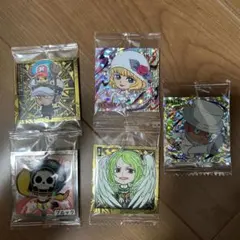 ワンピースウエハースキャラクター ステッカーセット