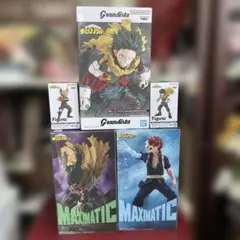 ヒロアカ　緑谷出久　爆豪勝己　轟焦凍フィギュア5点セット