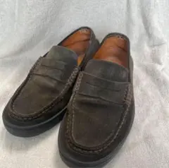 TODS ダークブラウン スエード ローファーのサムネイル