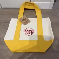 Trader Joe's ミニキャンバストート イエロー