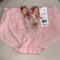 Wing ピンク 花柄ショーツ Mサイズ
