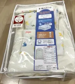 西川リビング ベビー布団6点セット 60×90cmコンパクトベッド用のサムネイル