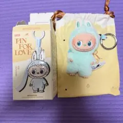 POPMART ラブブ PIN FOR LOVE イニシャルI