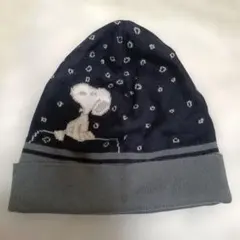 SNOOPYTOWN　ニット帽　【スヌーピー】フリーサイズ　薄手