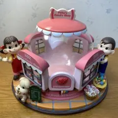 不二家 ペコちゃん ポコちゃん ドライブ 陶器製 置物 - メルカリ