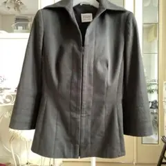 ジャケット　黒　ギャバ