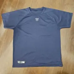 UNDER ARMOUR アンダーシャツ YXL ネイビージュニア