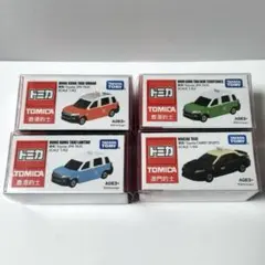 トミカ　香港限定　トヨタ　ジャパン　タクシー　3台セット　新品未開封 TOMICA HONG KONG NEW TERRITORIES TOYOTA JPN TAXI TOMY ASIA