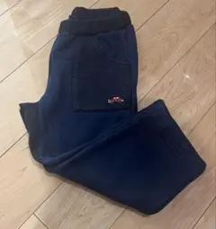 familiar ネイビー 長ズボン ポケット付き　裏起毛　100センチ