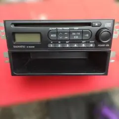 DAIHATSU CDレシーバー FM/AMラジオ 1DIN - メルカリ