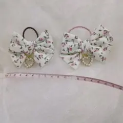 リボンヘアゴム