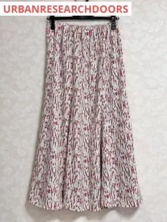 アーバンリサーチドアーズ 花柄フレアスカート/マーメイドスカート sizeOne