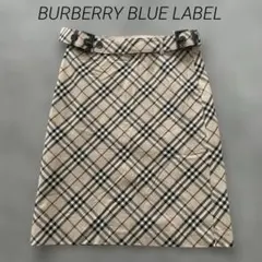 未使用級✨BURBERRYバーバリーブルーレーベル ノヴァチェックスカート