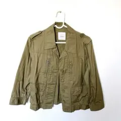【即日発送❣️】ローリーズファーム　レディース　ブルゾン　アウター　カーキ　L