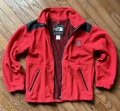 THE NORTH FACE フリースジャケット レッド/ブラック