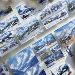 【ds10】东西社文创 / 雪乡木屋 pet 1ループ 150cm