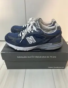 New Balance 993 ネイビー スニーカー