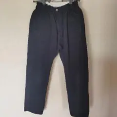 (GROOVY)黒 コーデュロイ ストレートパンツ140cm