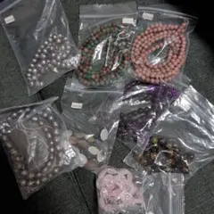 【まとめ売り】 　アクセサリーパーツ シェル　 パール等 ハンドメイドパーツ