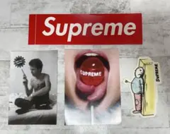 【匿名配送】Supreme ステッカー 4枚セット