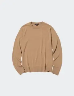 メリノクルーネックセーター