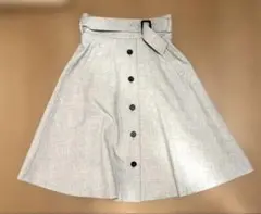 NATURAL BEAUTY BASIC 膝丈スカート Sサイズ