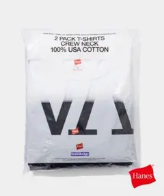 サイズL VA tokyo Hanes odoriba 2パックTシャツ 白黒 - メルカリ