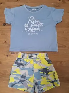 男の子　水着　上下セット　９０