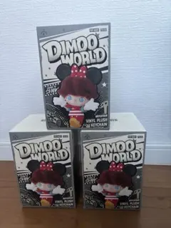 DIMOO WORLD ディズニーシリーズ　ぬいぐるみ　3体