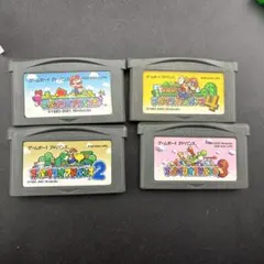 ゲームボーイアドバンス スーパーマリオアドバンス 1-4セット
