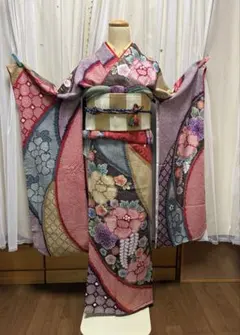 極美品♢憧れの高級総絞り♥真実の美♥至極の逸品♢本疋田総絞り振袖