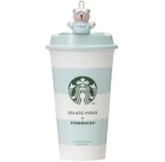 【新品未使用】スターバックス　ジェラートピケ　リユーザブルカップ　ベアリスタ