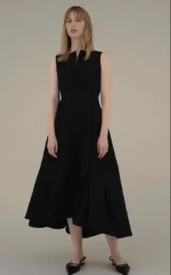 L'AUBEBLANC Keyneck Jacquard Dress S 新品
