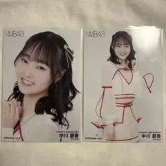 NMB48 中川朋香 ランダム生写真 2026 May 2枚コンプ - メルカリ