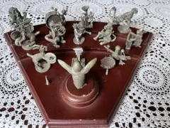 ミニチュアフィギュア 楽器を演奏する動物たち 12体セット ニューオーリンズ